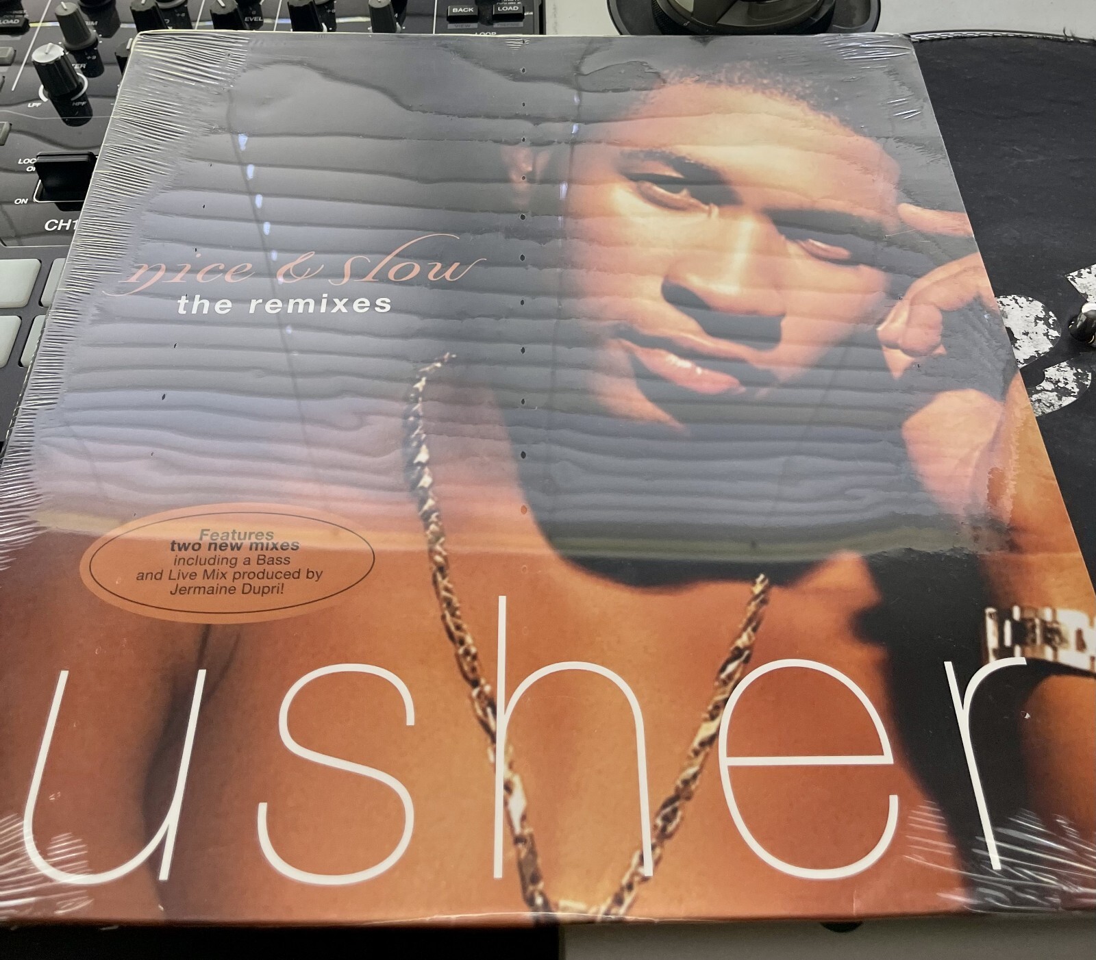 Usher – Nice & Slow Original 1998 Press 12″ in Picture Cover SEALED MINT