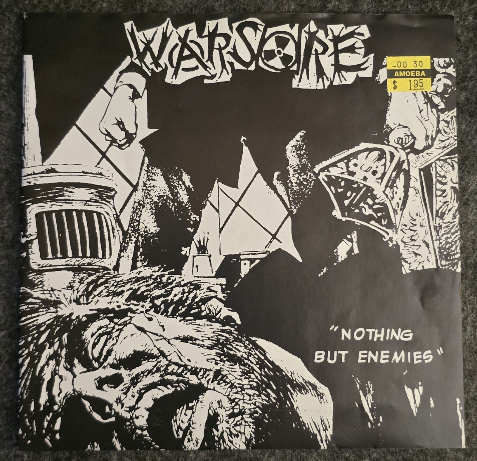 Gore Beyond Necropsy / Warsore Nothing But Enemies 7″ 1999 Grindcore Noise EX/VG