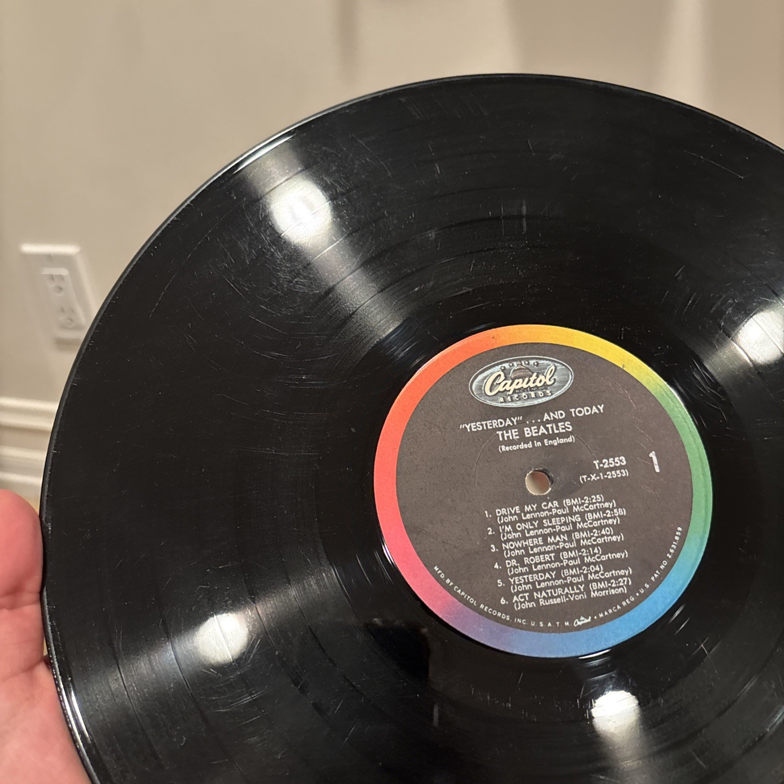 The Beatles – Yesterday And Today 3rd State Peeled Butcher Cover