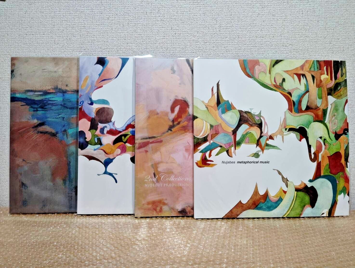Nujabes Vinyl LP Set of 4 Metaphorical Music First 2nd collection Pray Reflecti