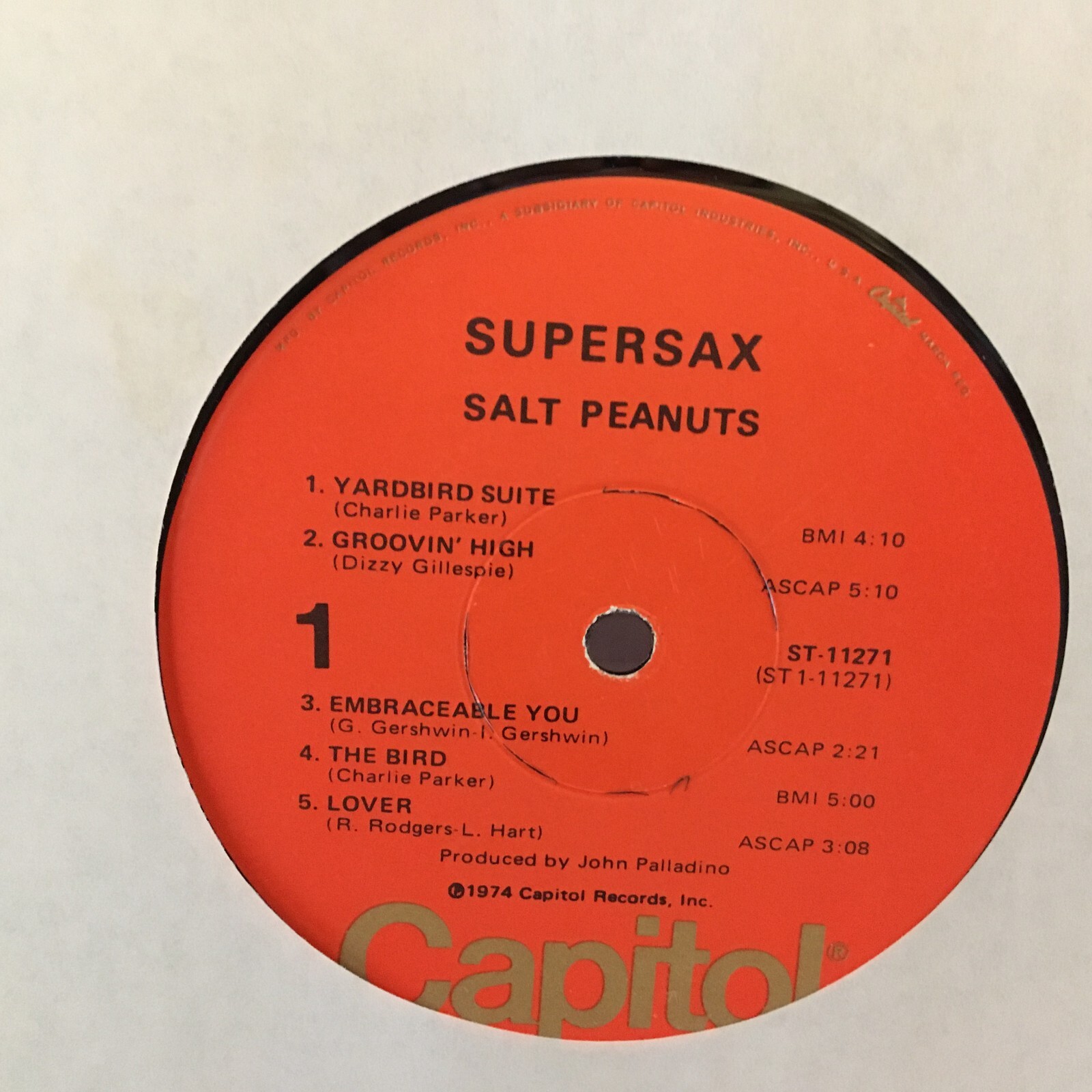SUPERSAX LP SALT PEANUTS