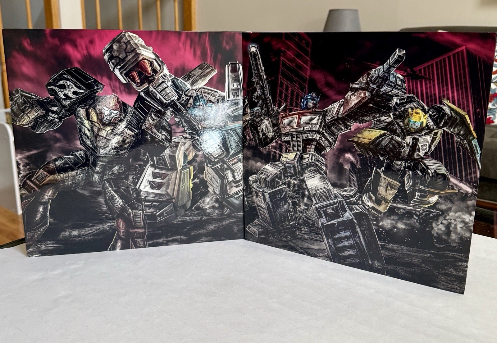 Transformers Original Soundtrack RSD Etched Colored Vinyl Record Store Day RARE