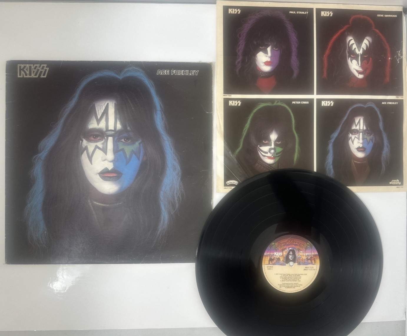 KISS Ace Frehley Solo Album Vinyl LP Original 1978 First US Pressing NBLP 7121