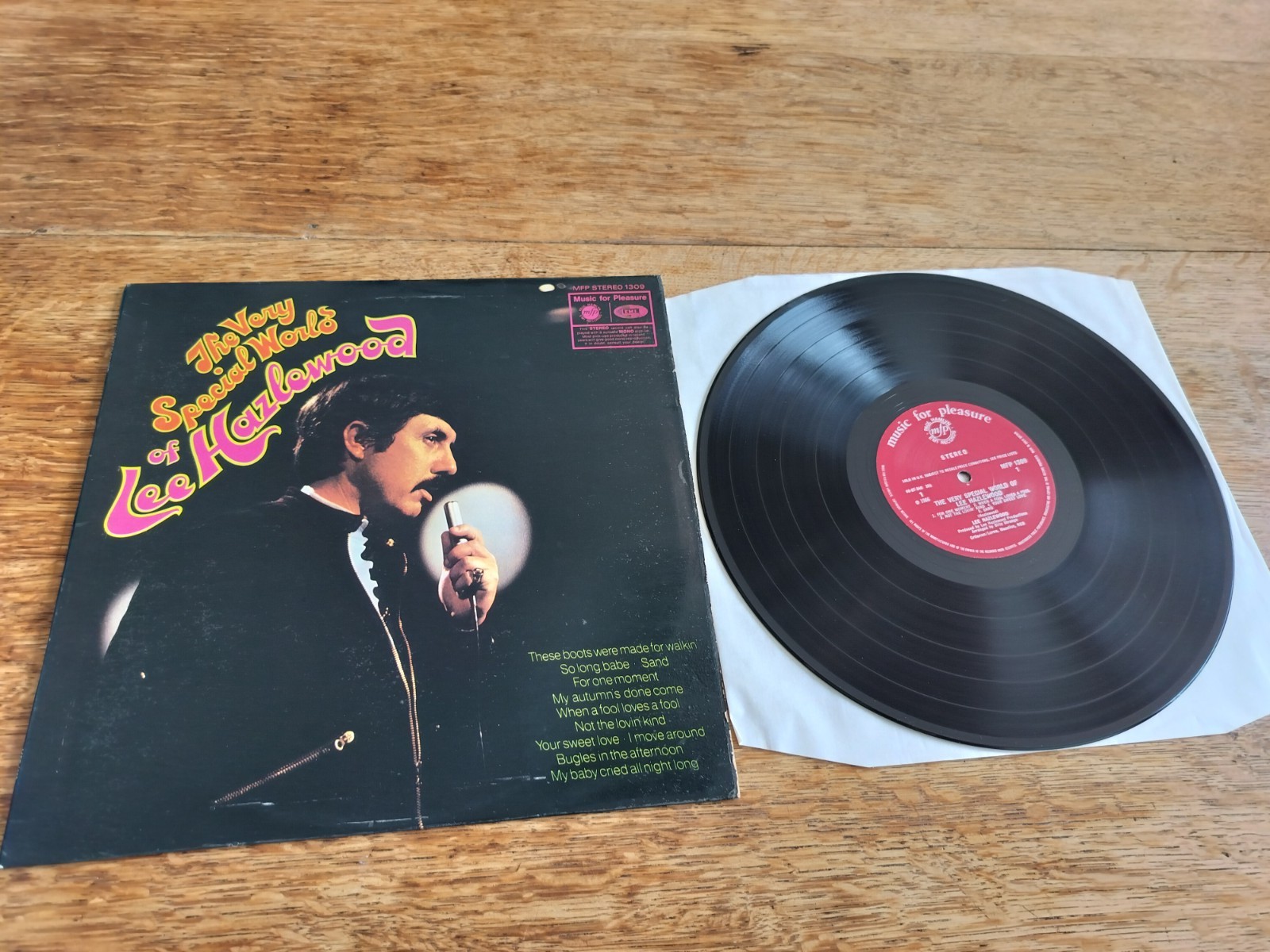 The Very Special World of Lee Hazlewood UK 1969 MFP 1309 Ballad Pop Country LP