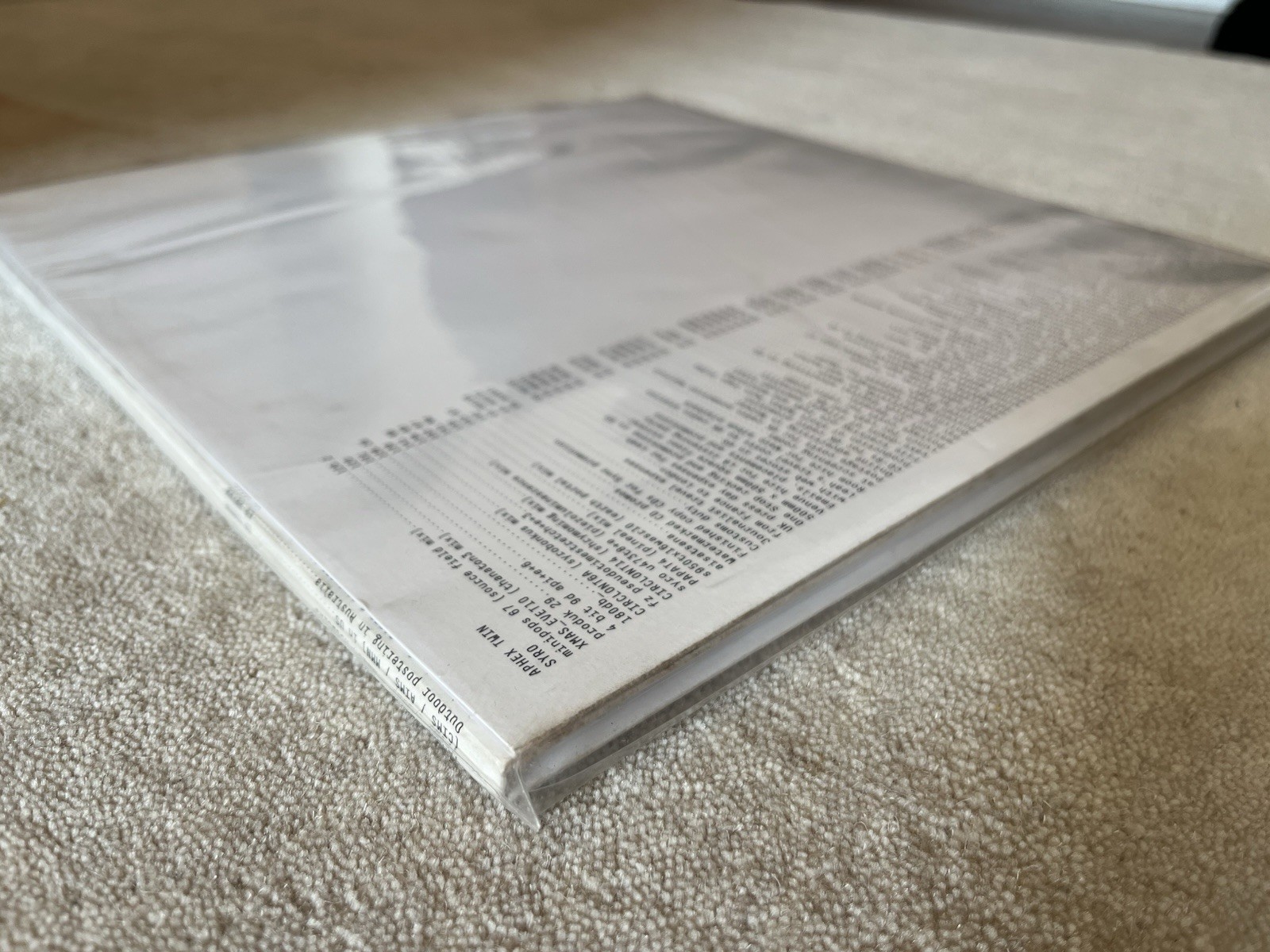Aphex Twin Syro 6xLP Set Warp Records 12″ Black Vinyl Cardboard Sleeve Used