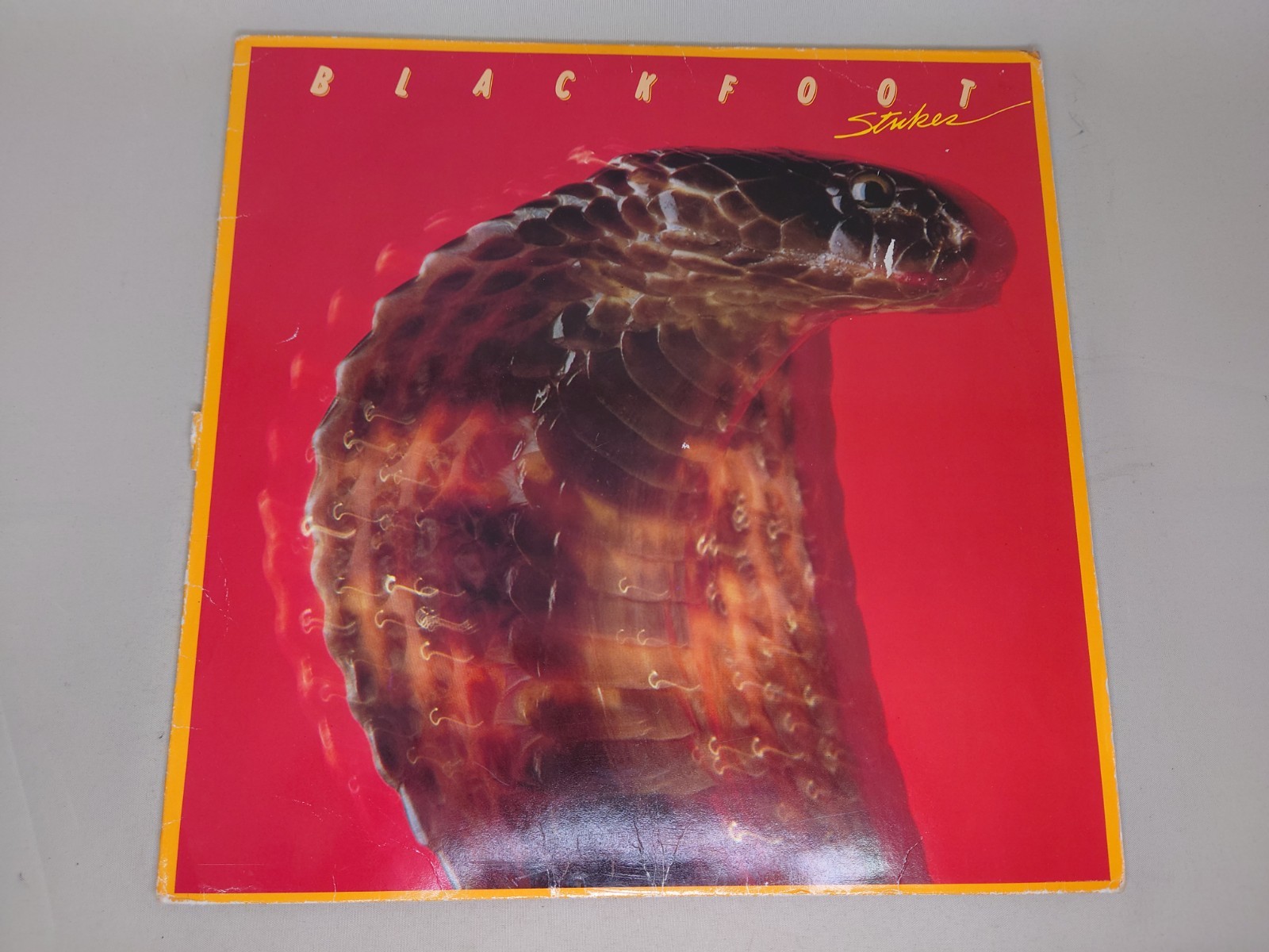 Blackfoot – Strikes LP Vinyl Atlantic ATL 50 603 VG+ / VG 1979 Southern Rock