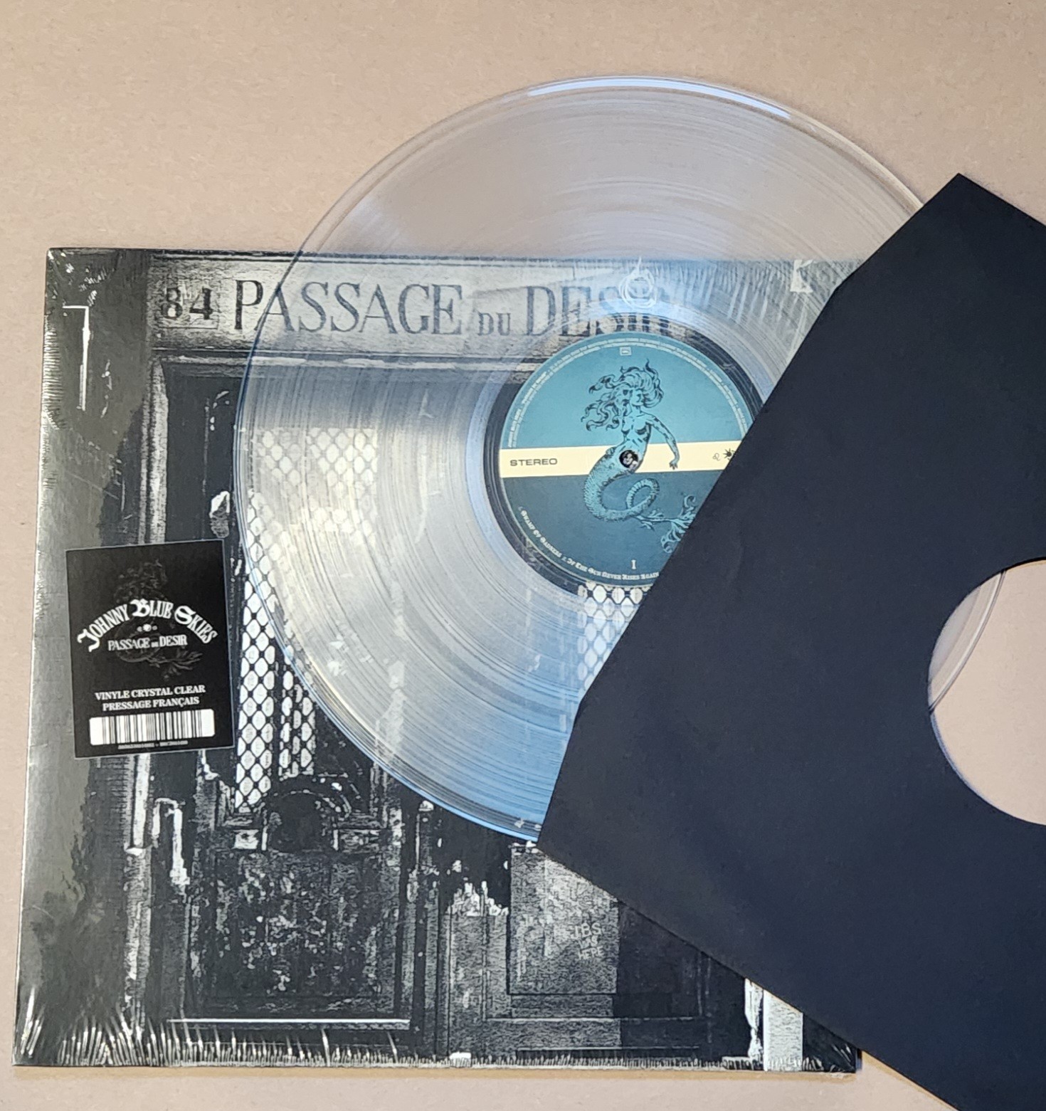 Johnny Blue Skies Clear Vinyl Passage Du Desir Sturgill Simpson Crystal Record
