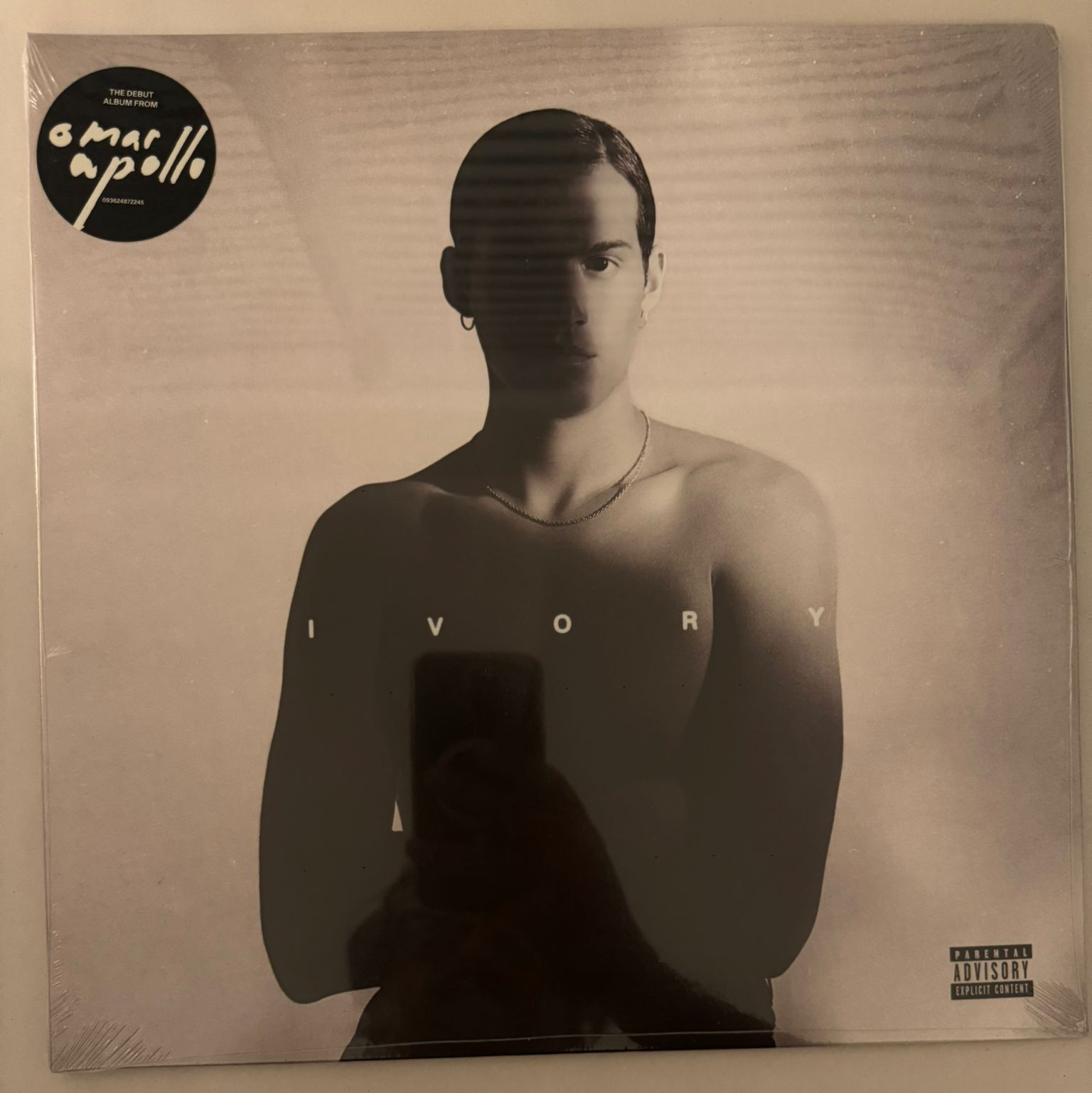 OMAR APOLLO – IVORY – BLACK VINYL LP NEW – A2