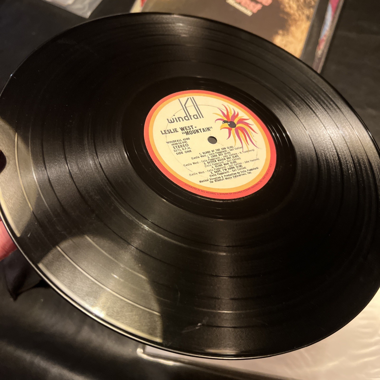 Leslie West – Mountain – 1969 Windfall – 4500 – Vinyl LP