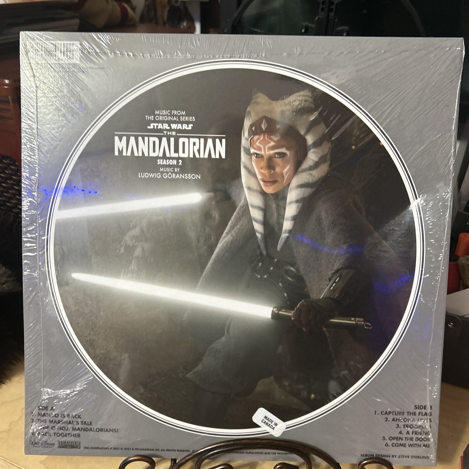 Star Wars: The Mandalorian Season 2 by Ludwig Göransson Limited Edition Pic Disc