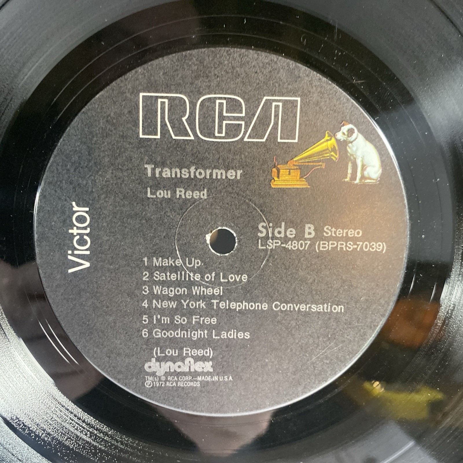 Lou Reed- Transformer – 1977 Reissue