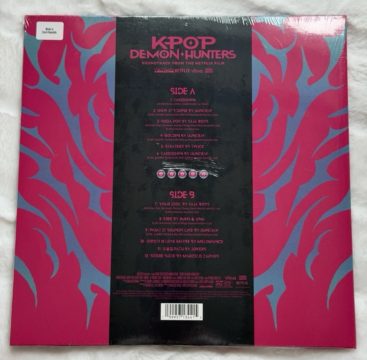 KPop Demon Hunters Soundtrack RSD Exclusive (Saja Boys Edition)