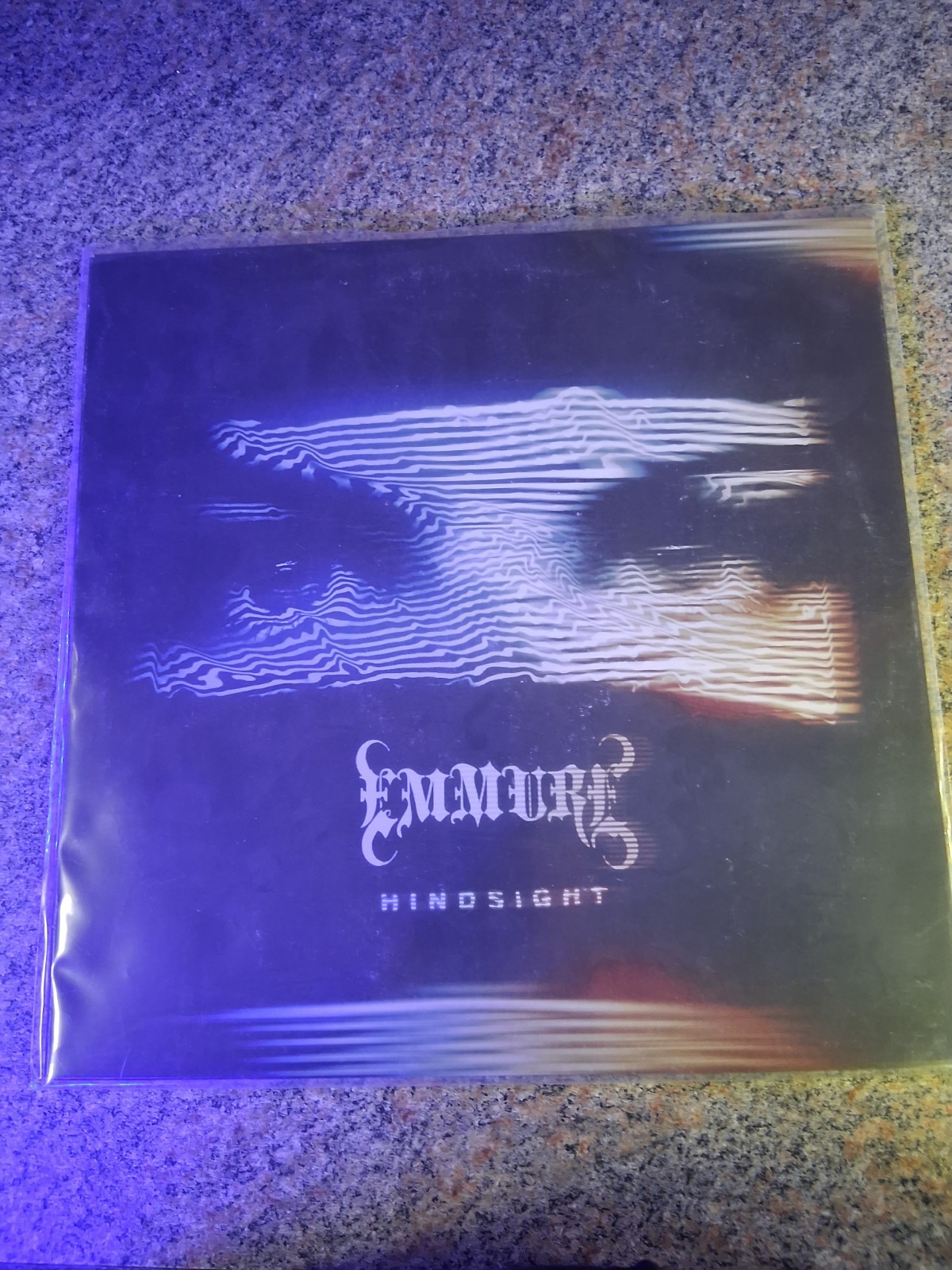 Emmure – Hindsight – Electric Blue & Black Blob Vinyl – Spun Once