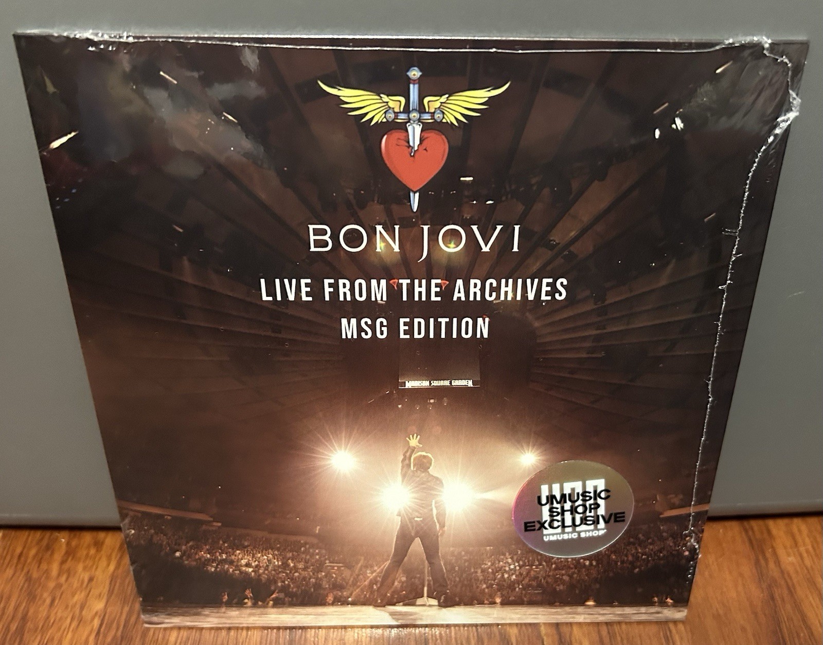 BON JOVI LIVE FROM THE ARCHIVES MSG EDITION 7 INCH SINGLE VINYL LP ONLY 1000 NY