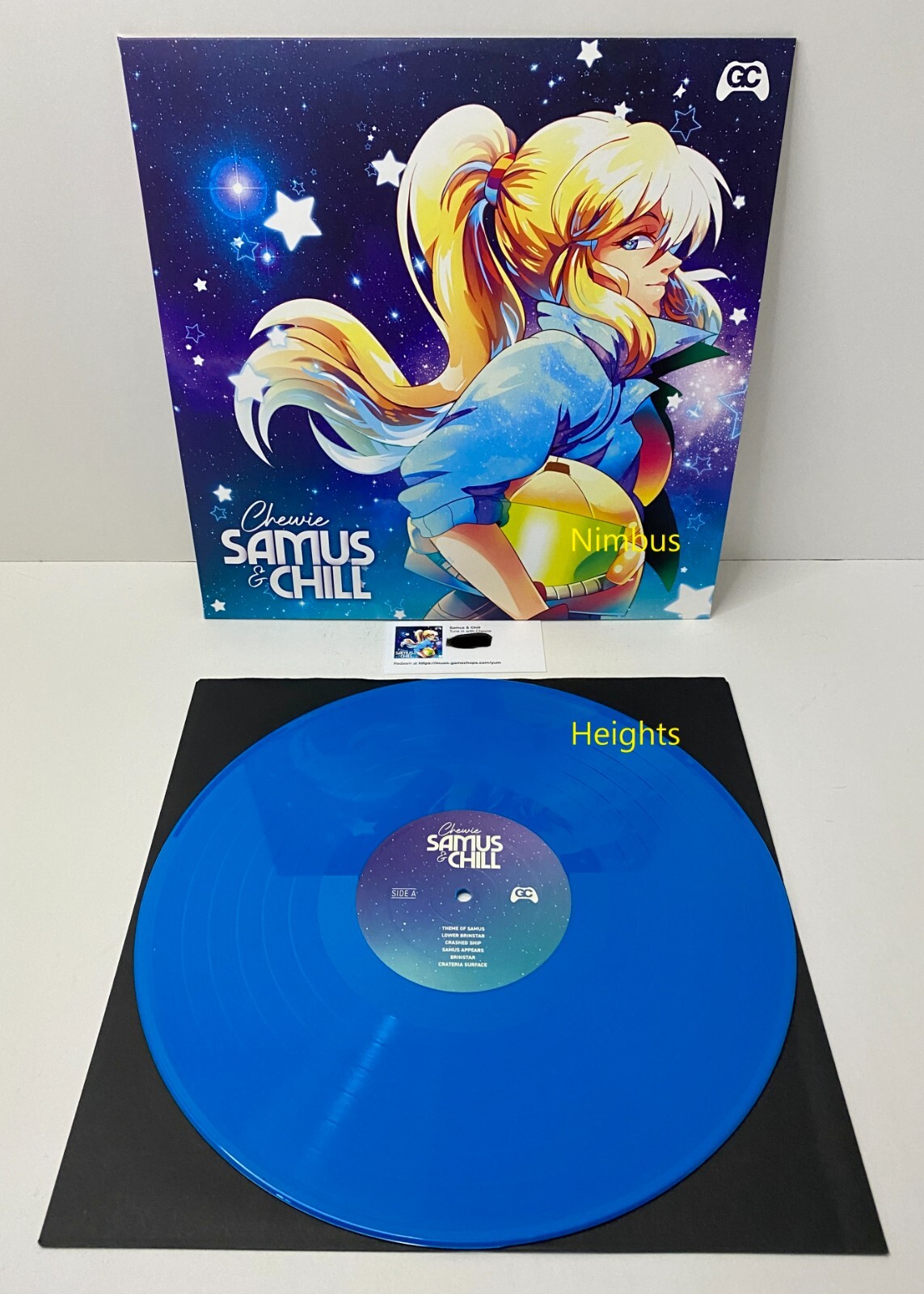 Tune In With Chewie – Samus And Chill Vinyl Record Blue Not Moonshake Brand New