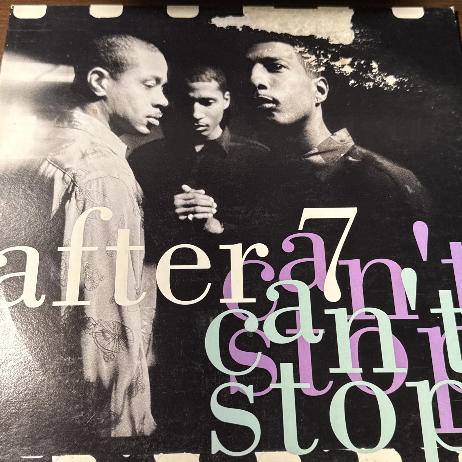 After 7 Can’t Stop Vinyl 12″ Single (Virgin Records 1989) 4 Tracks La Face