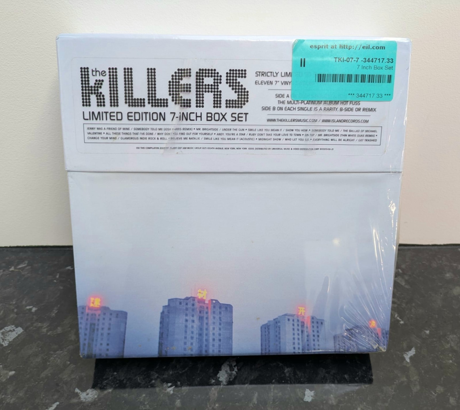 The Killers Hot Fuss – Limited Edition 11 x 7 Inch Box Set Unopened