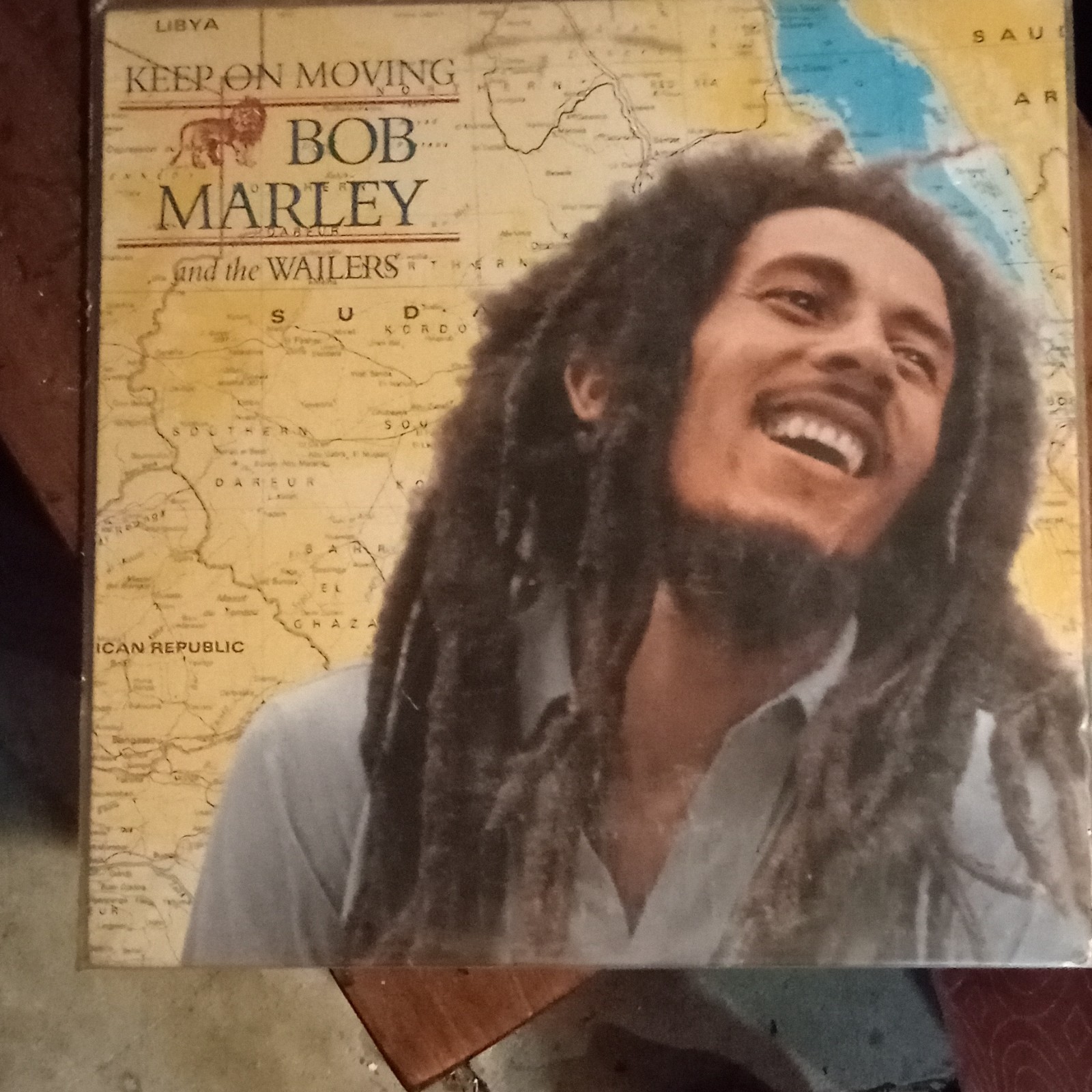 Bob Marley & The Wailers Keep On Moving LP 12″ Black Vinyl Reggae Tuff Gong