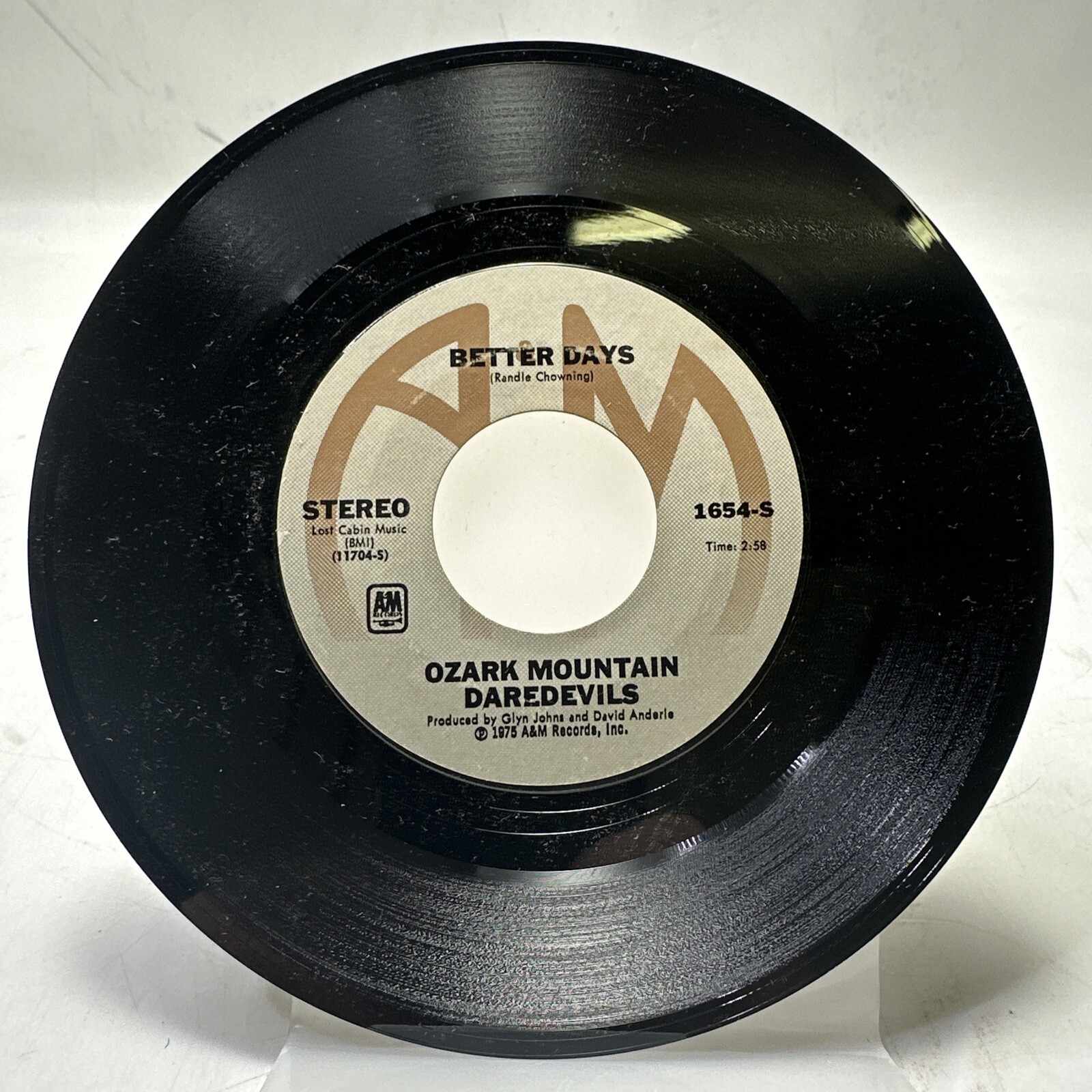 Rock 45 Ozark Mountain Daredevils – Better Days / Jackie Blue On A&M