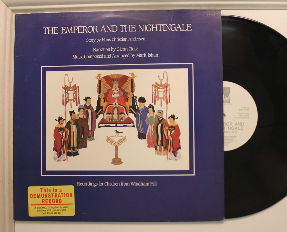 Mark Isham Lp The Emperor And The Nightingale Soundtrack On Windham Hill – Vg++