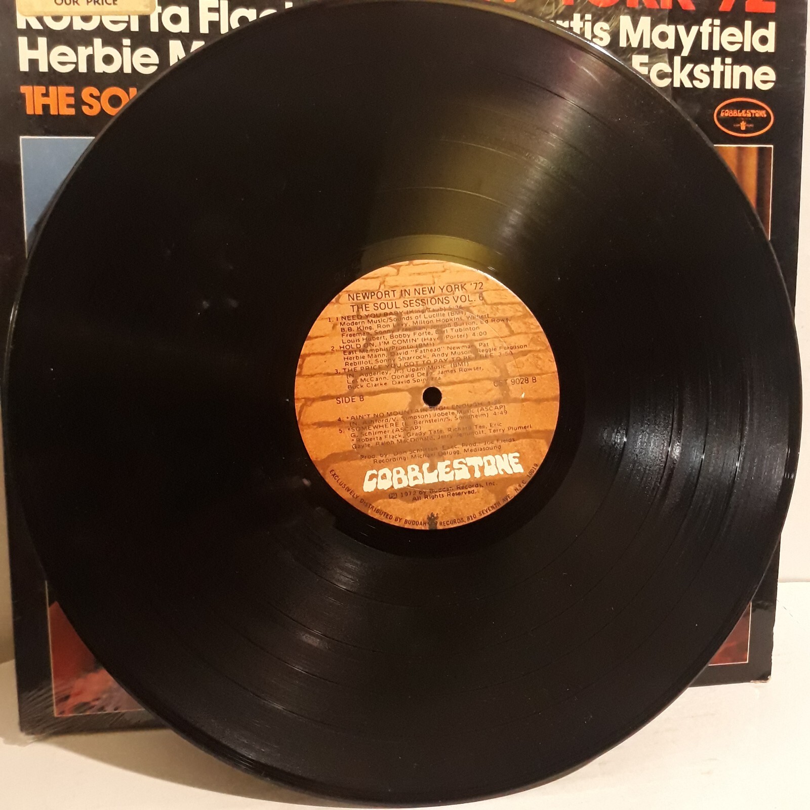 Newport in New York ’72 The Soul Sessions Vol. 6 Buddha Records CST9028 VG+VINYL