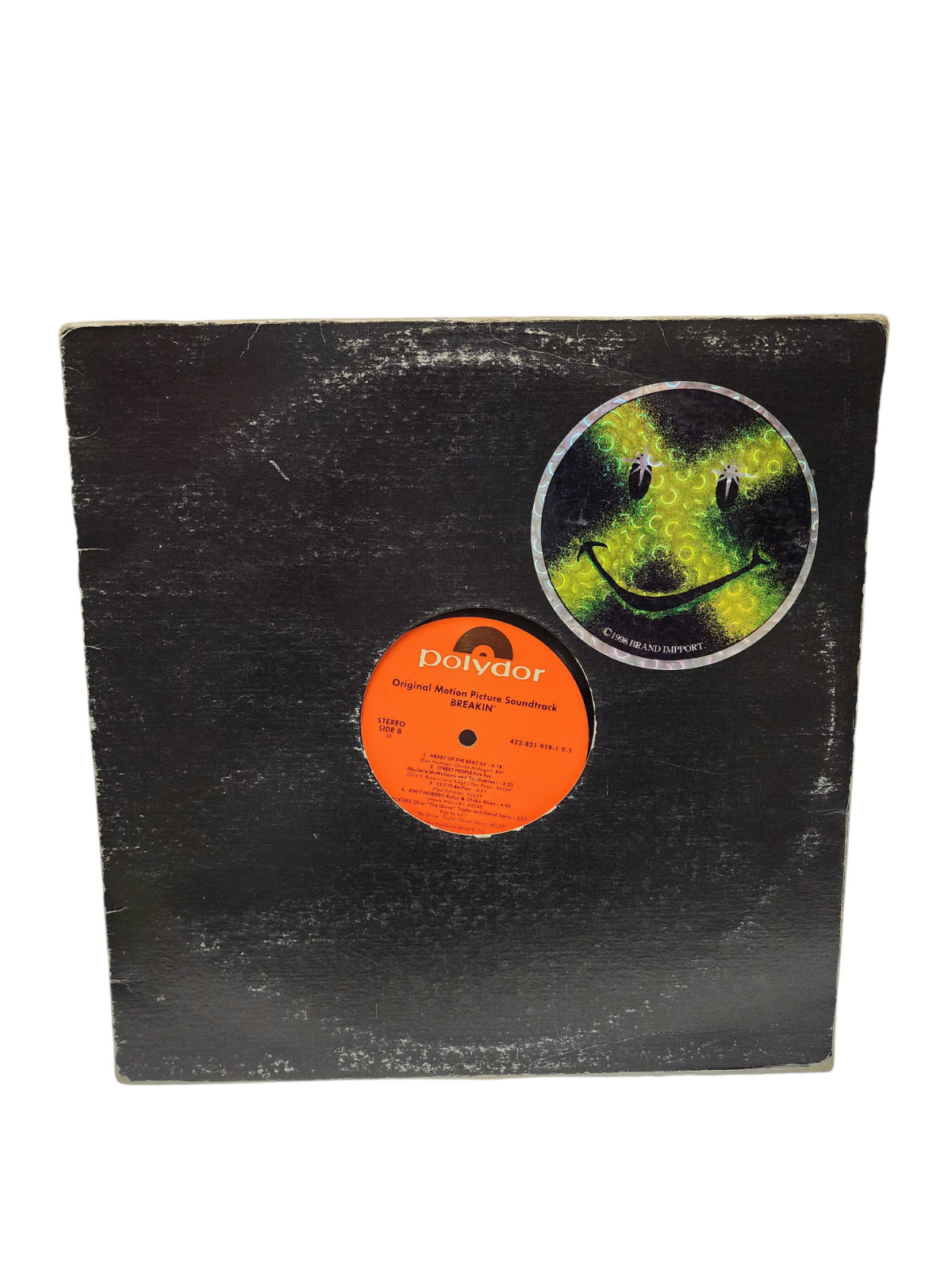 Breakin’ Original Motion Picture Electro Hip Hop Soundtrack 1984 Vinyl LP