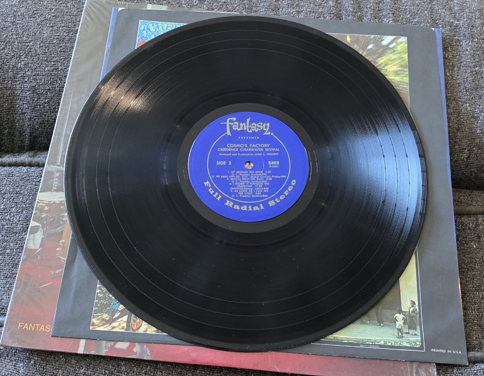 Creedence Clearwater Revival Cosmo’s Factory Vinyl LP 1970 Fantasy Record 8402