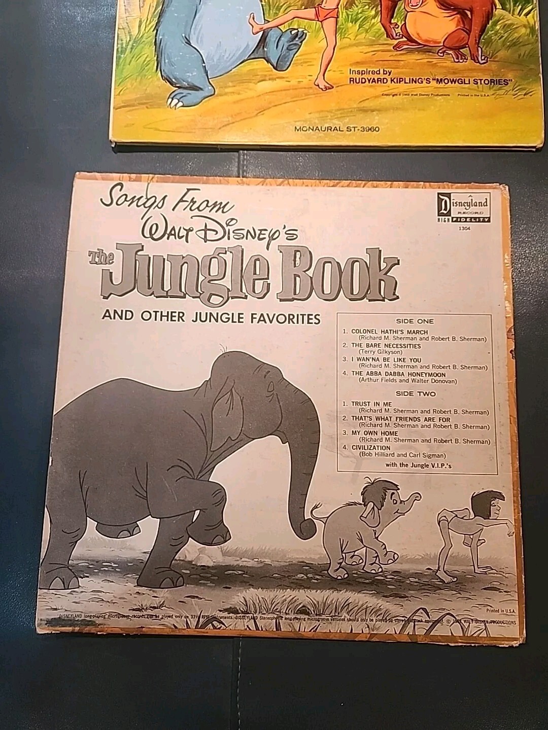 Vintage Walt Disney Records – BUYER’S CHOICE! & Original Cast Record Sesame St.