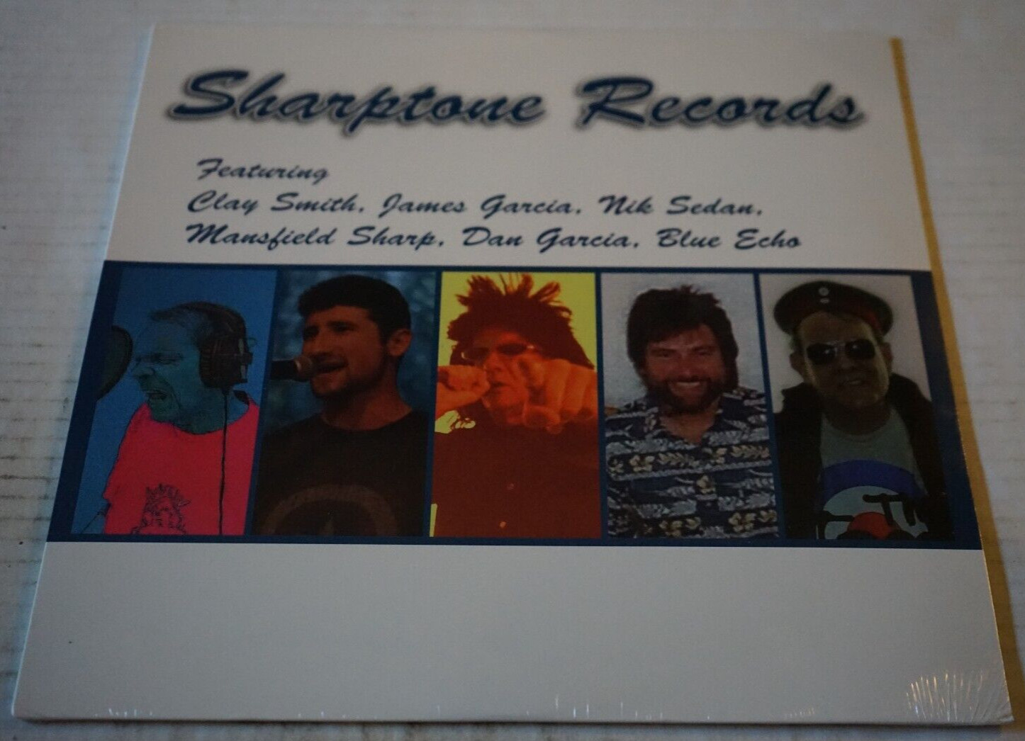 Sharptone Records Various New Sealed Blue Echo 2020 LP Clay Smith Nik Sedan Etc