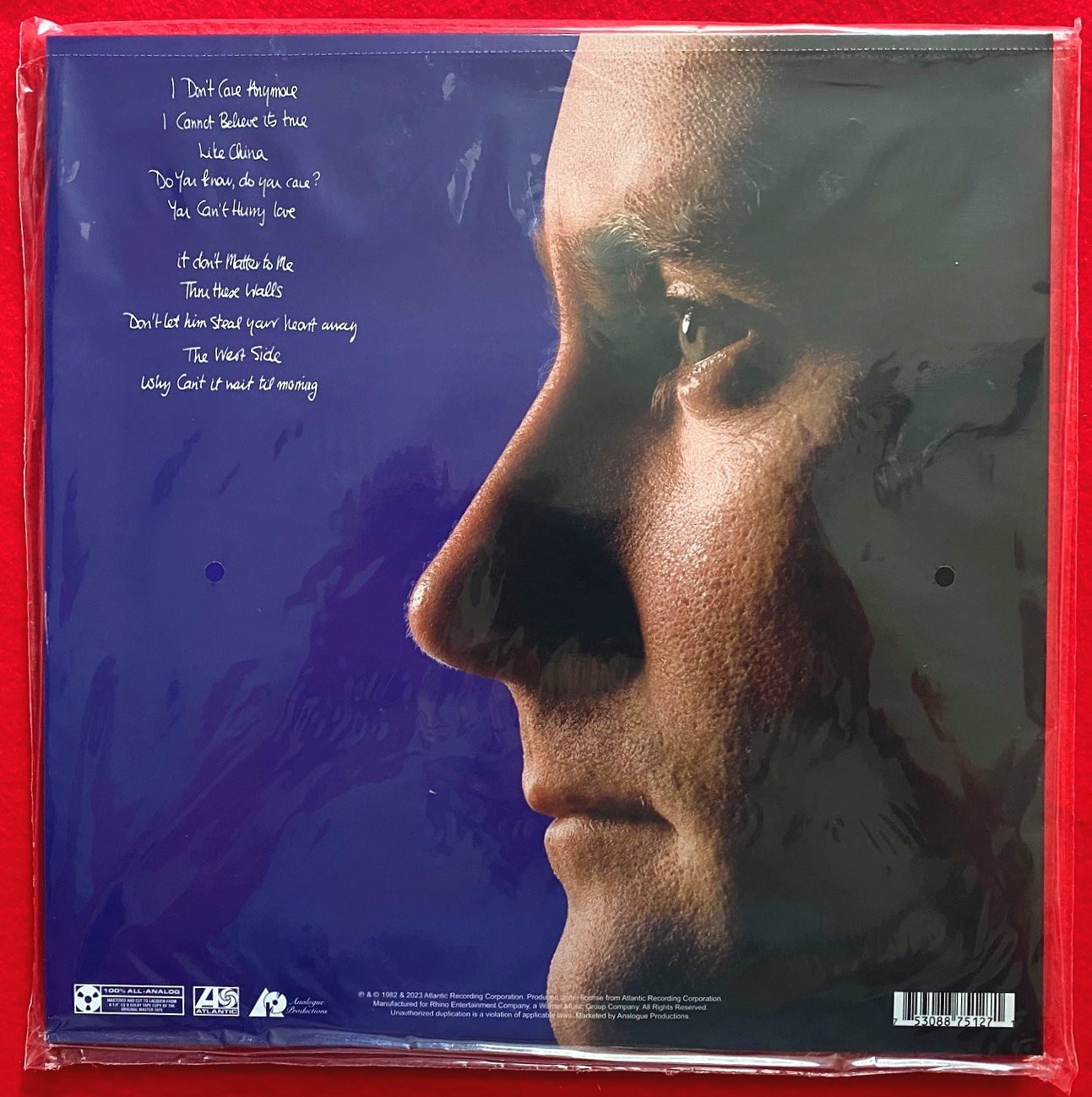 Phil Collins – Hello, I Must Be Going – Analogue Prod – 2x 180-Gram, 45-RPM LP
