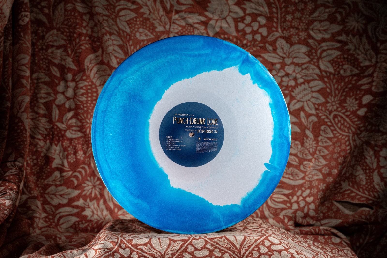 BRAND NEW Punch Drunk Love Soundtrack BLUE SWIRL vinyl adam sandler Jon Brion LP