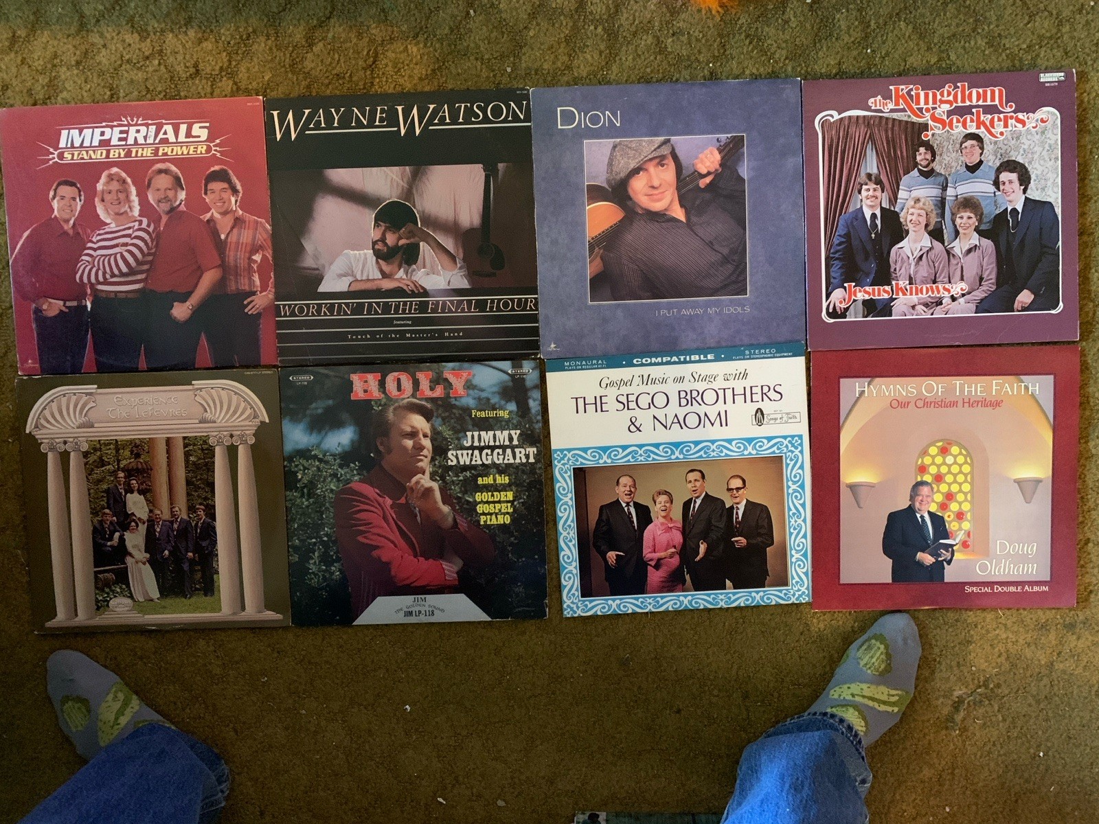LOT OF 50 + Contemporary Christian & White Gospel LP Vinyl Xian Rock 60s 70s 80s