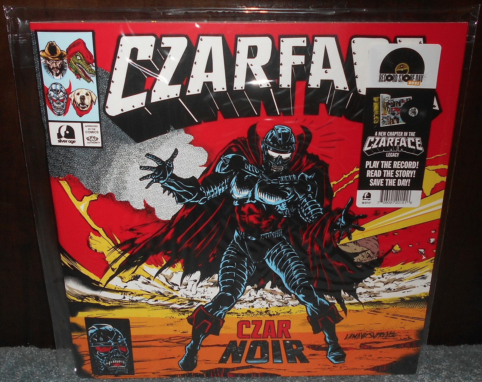 Czarface Czar Noir Vinyl LP + Comic Record Store Day Inspectah Deck 7L Esoteric