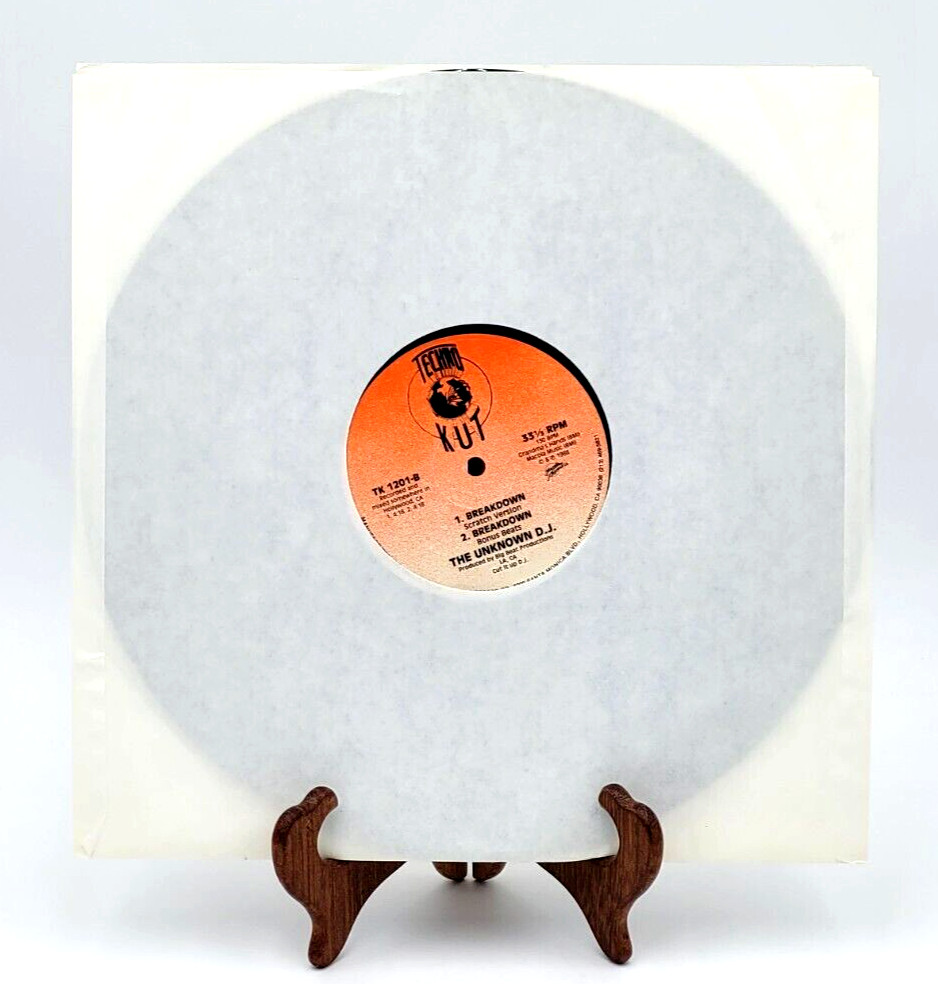 1988 Unknown D.J. Breakdown Dance Your Pants Off 12″ Single Vinyl Record Macola