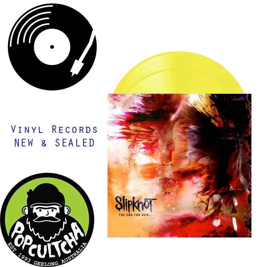 Slipknot – The End , So Far 2xLP Vinyl Record (Neon Yellow Coloured Vinyl) “New”