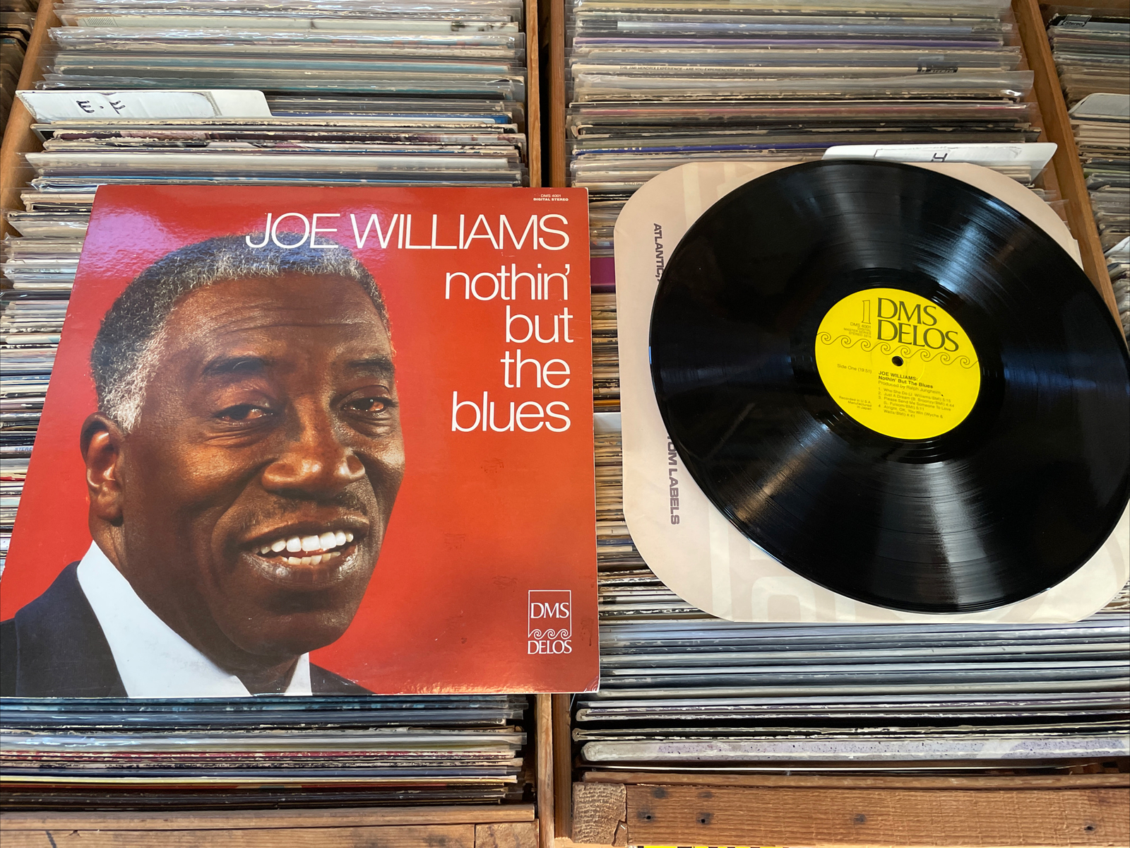 JOE WILLIAMS “NOTHIN’ BUT THE BLUES” Vinyl LP, VG+