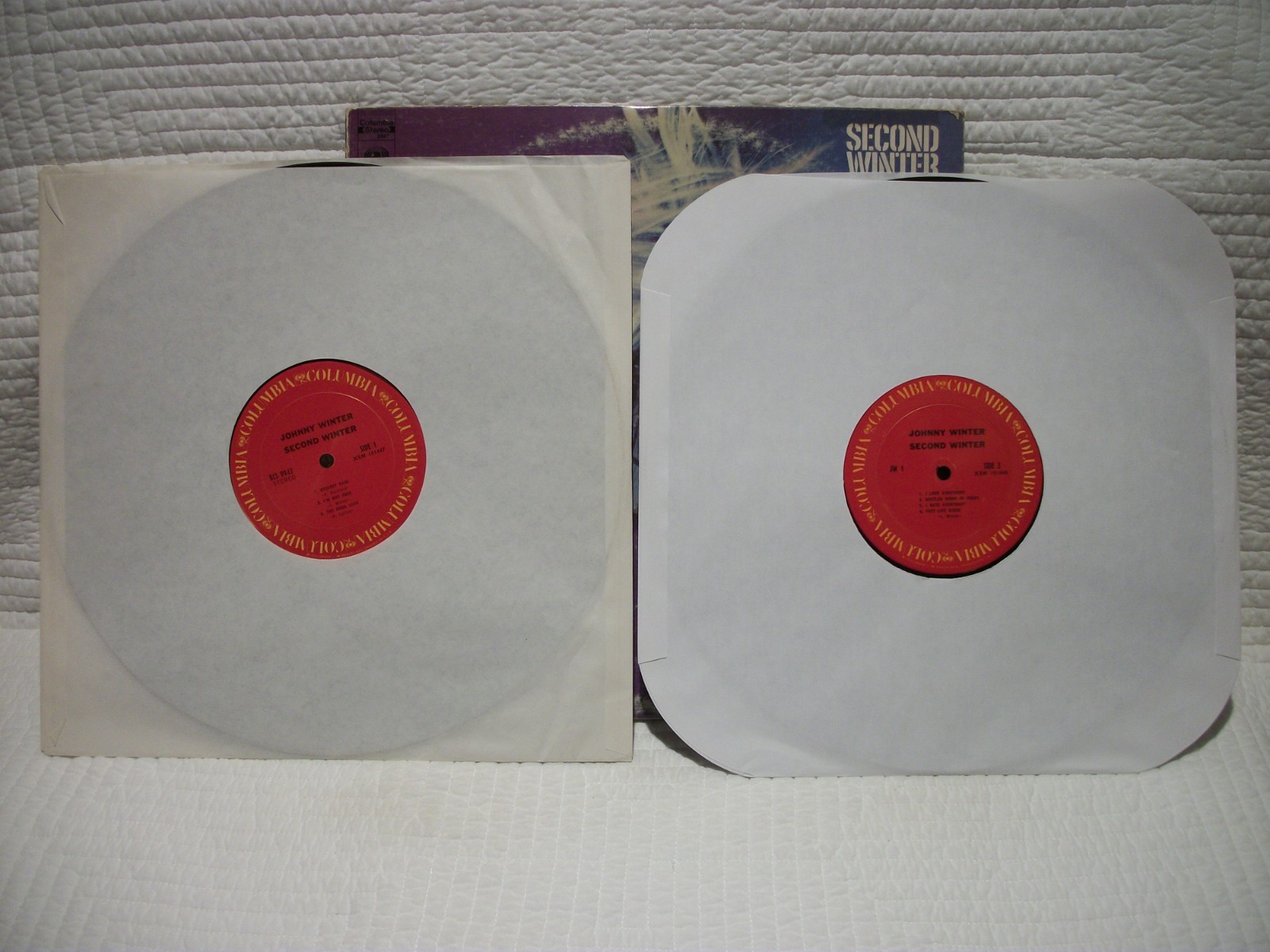 JOHNNY WINTER SECOND WINTER 2 X VINYL LP ALBUM 1969 KCS 9947