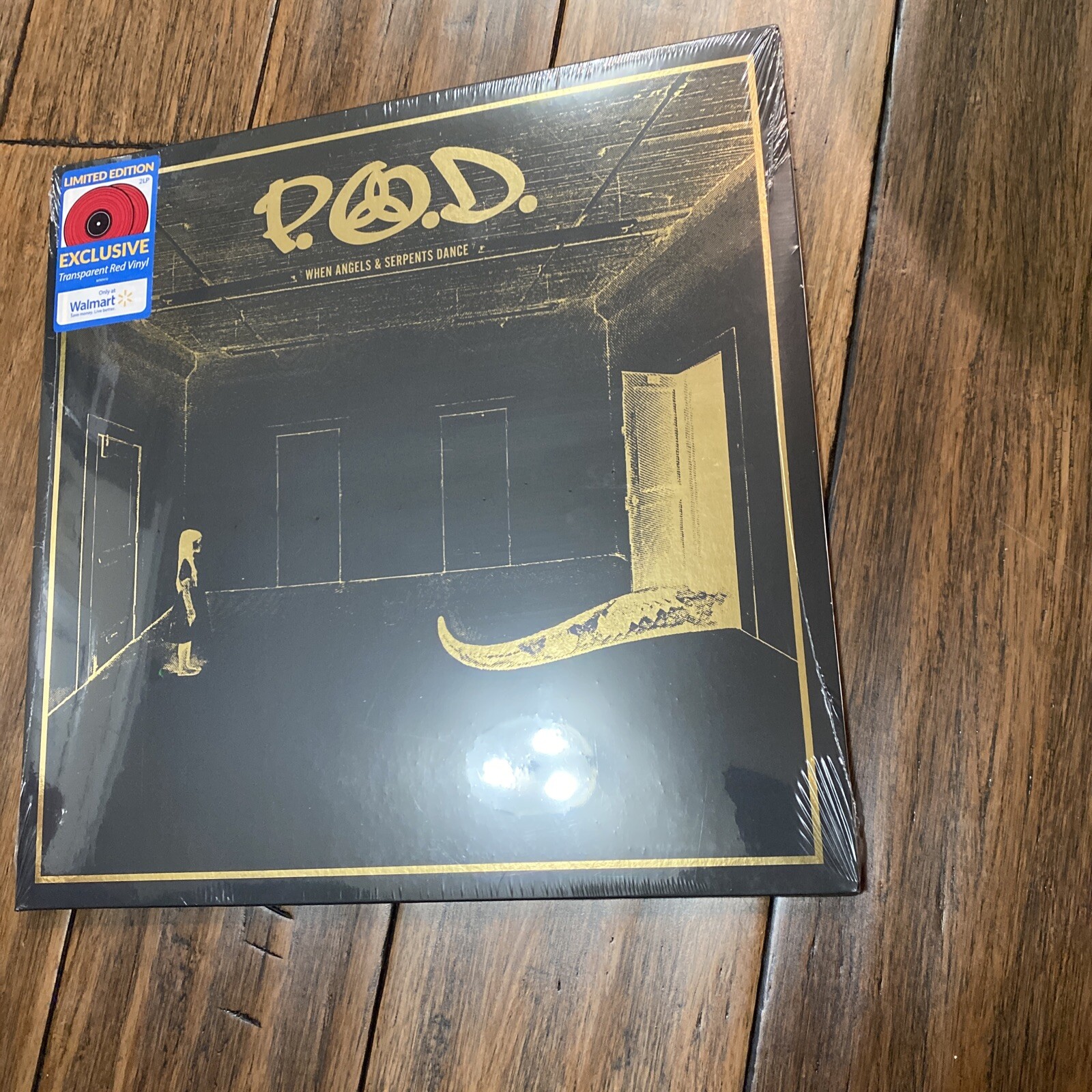 P.O.D. – When Angels & Serpents Dance Limited Edition Clear Red Color Vinyl 2xLP