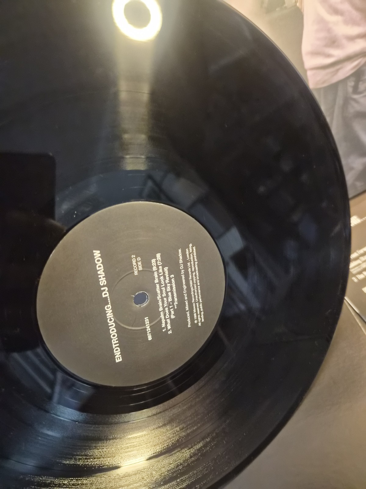 DJ Shadow Endtroducing 2LP Vinyl 1996 Mo’ Wax Classic Hip-Hop Record EX👍