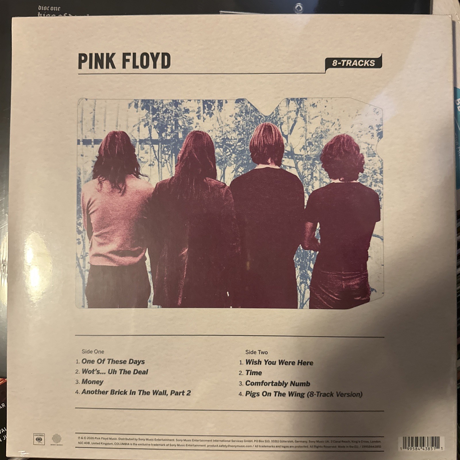 Pink Floyd – 8-Tracks – Blue Colored Vinyl [New Vinyl LP] Blue, Colored Vinyl, U