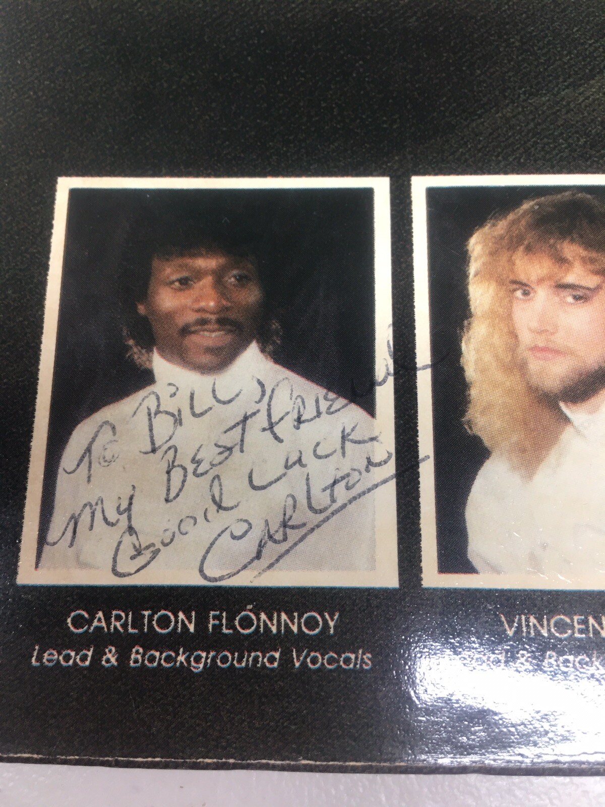 Voyager (25) Wer’e The one’s vinyl Album 1985 autographed by 3 members