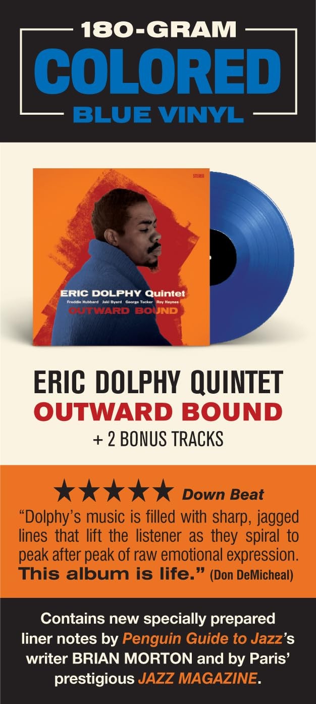Dolphy Outward Bound (Limited/Blue Vinyl) Lp New