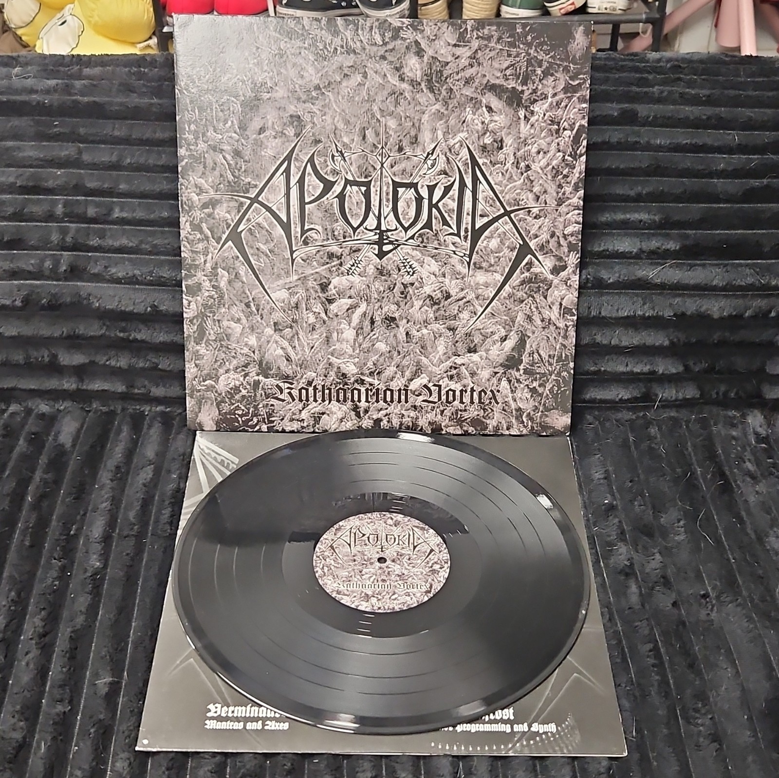 Apolokia Kathaarian Vortex My Kingdom Music 2013 12″ LP Black Metal Vinyl LE