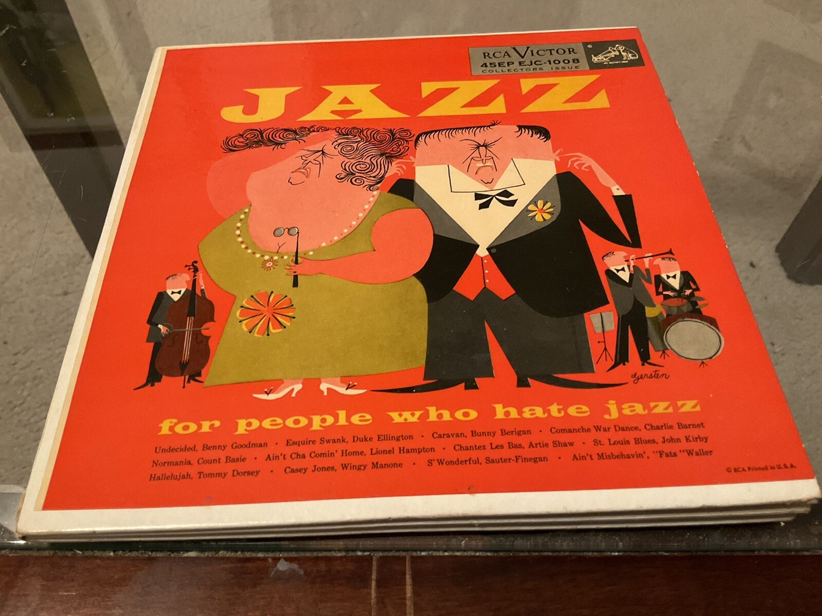For People Who Hate Jazz EP 3×7″ 45 RCA Duke Ellington Lionel Hampton Etc
