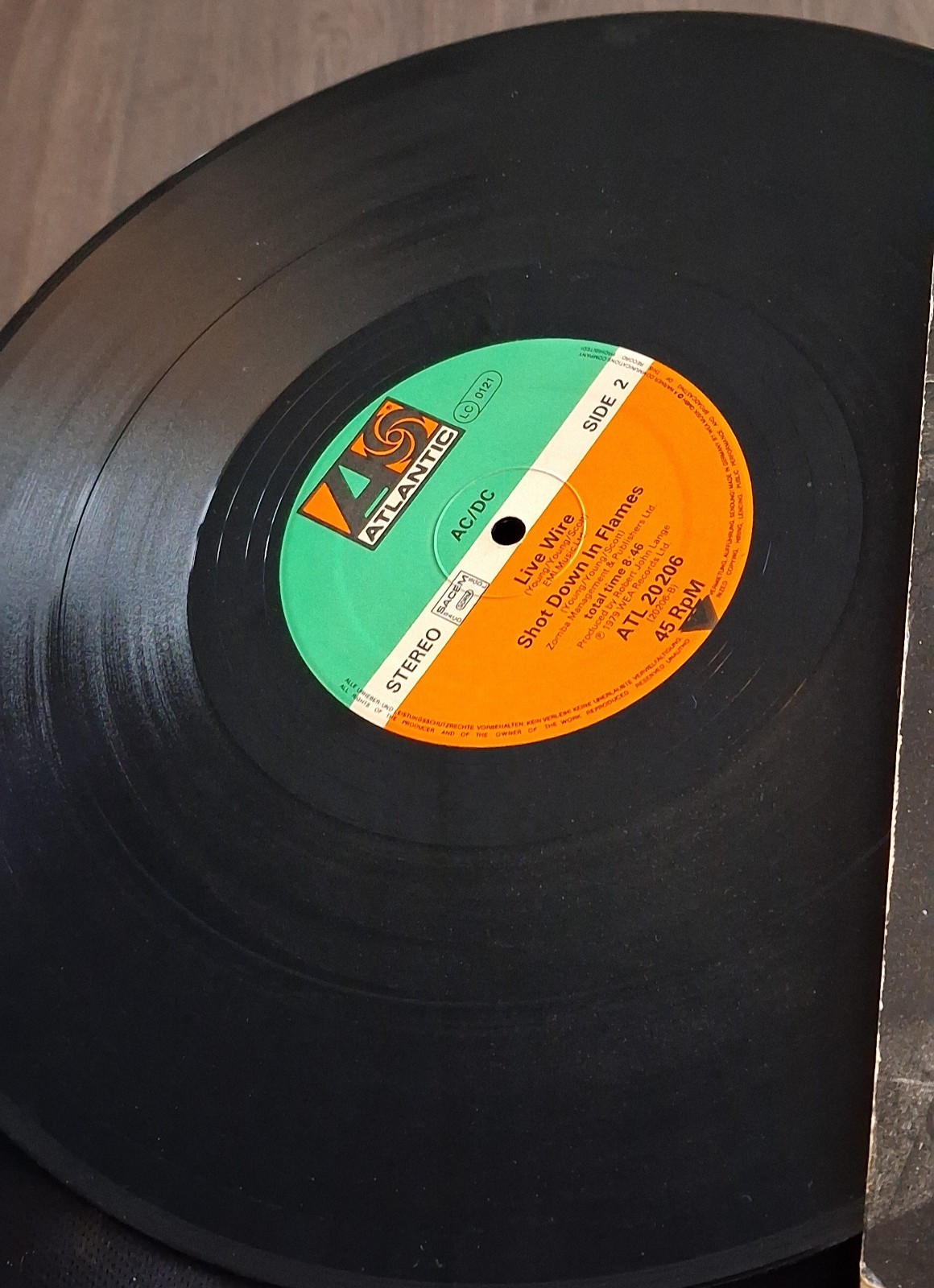AC/DC Touch Too Much Maxi-Single Vinyl 12″ 45 RPM Atlantic ATL 20 206