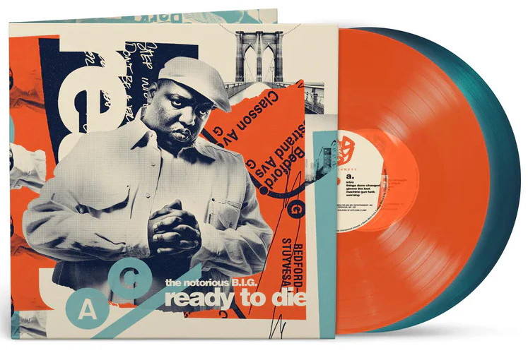 The Notorious B.I.G. – Ready To Die | 30th Anniversary LP | Blue & Orange