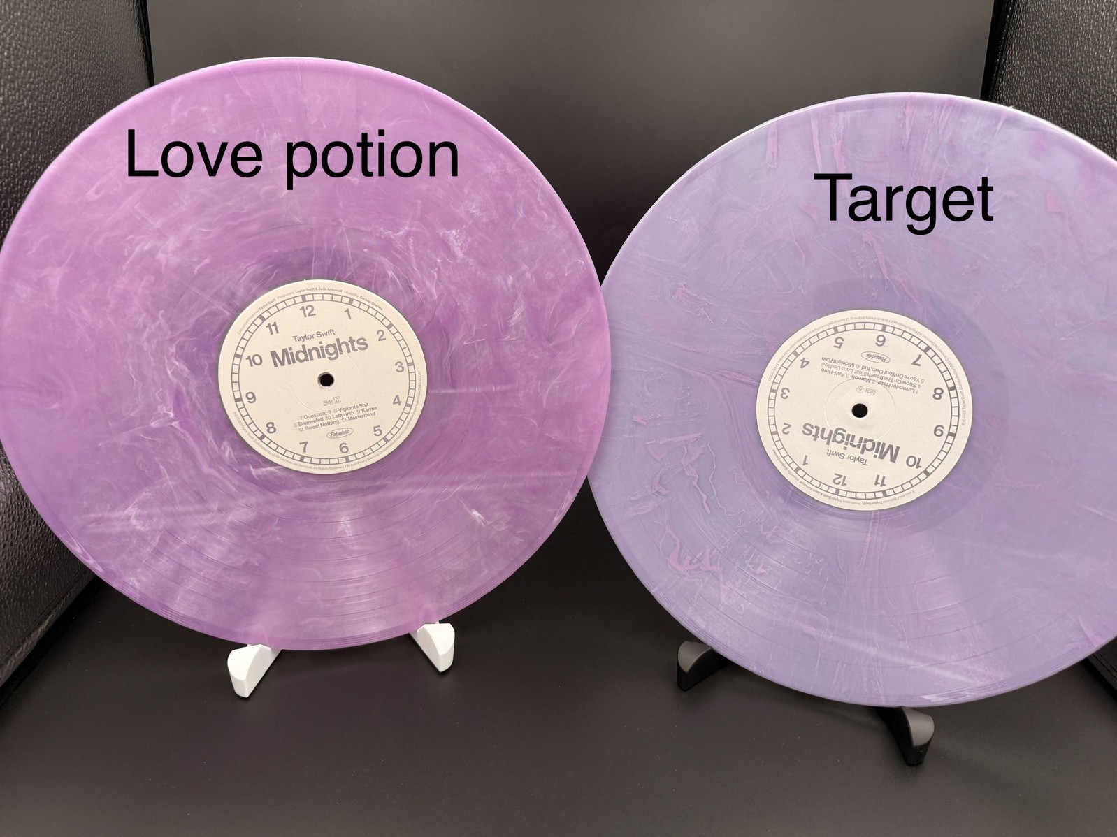 NEW SEALED Taylor Swift Midnights Love Potion Purple Marbled Vinyl