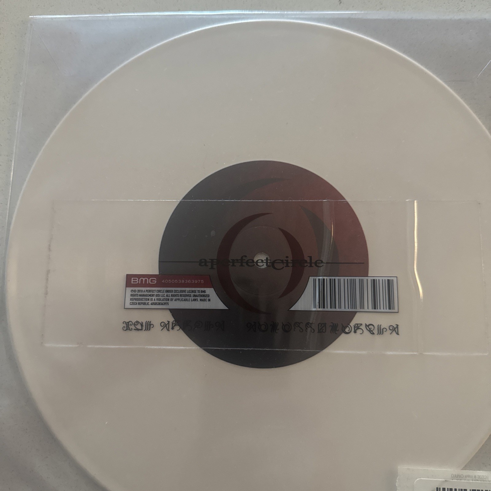 A Perfect Circle ‎- The Doomed / Disillusioned 10″ White Colored Vinyl LP Signed