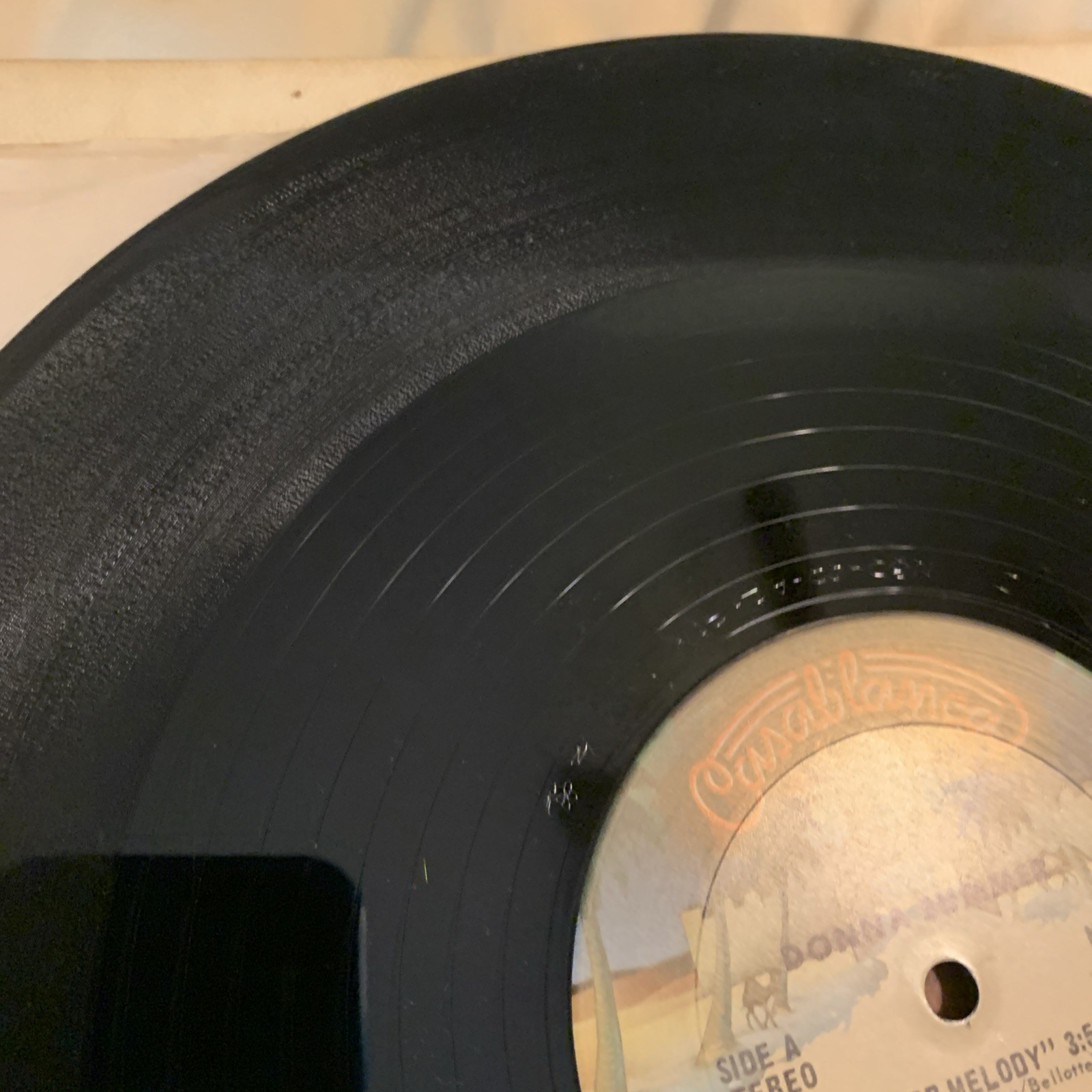 Donna Summer Winter Melody 12” Single Vinyl Record Album
