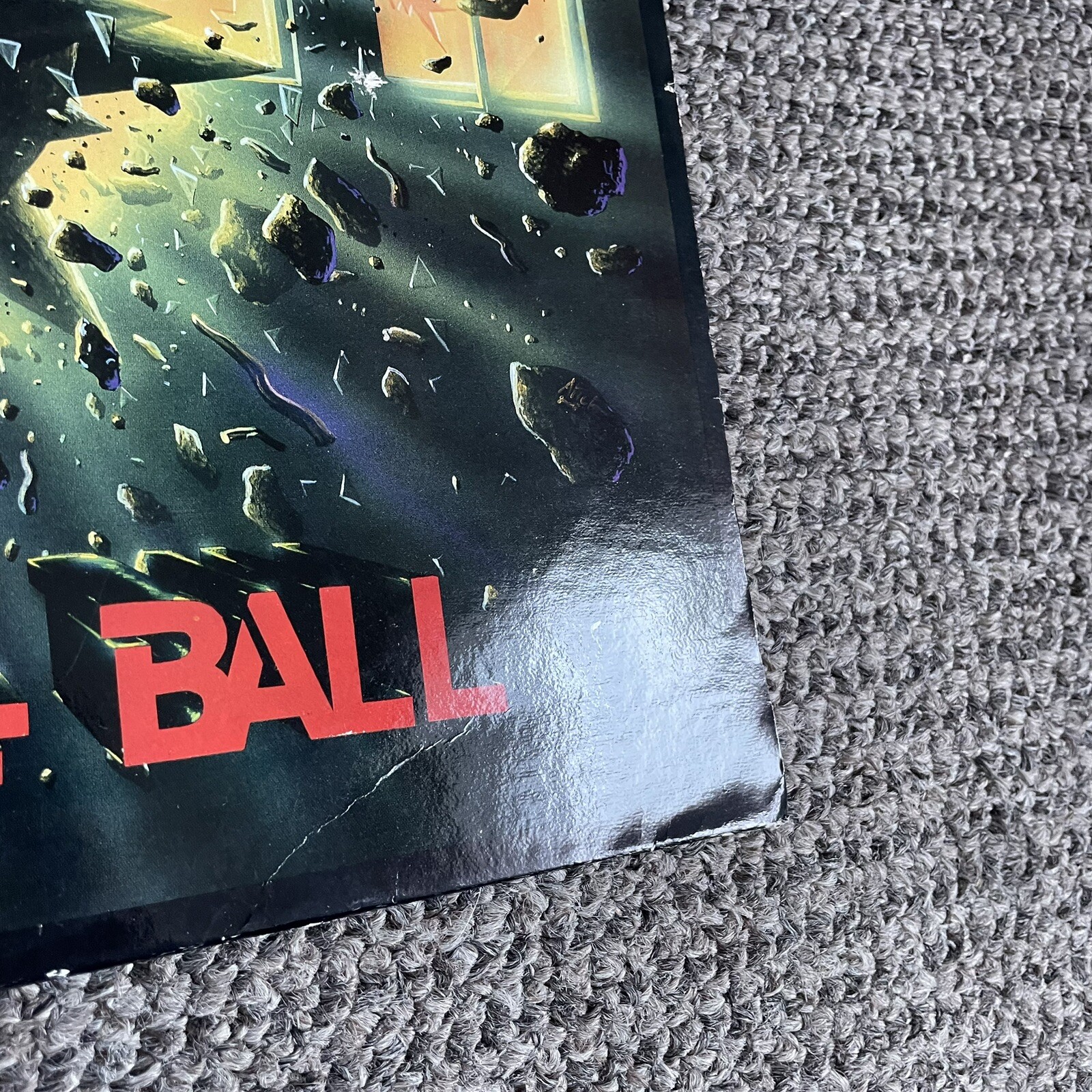 Ravage – Wrecking Ball Vinyl Record FIRST EU Pressing BLACK 1986